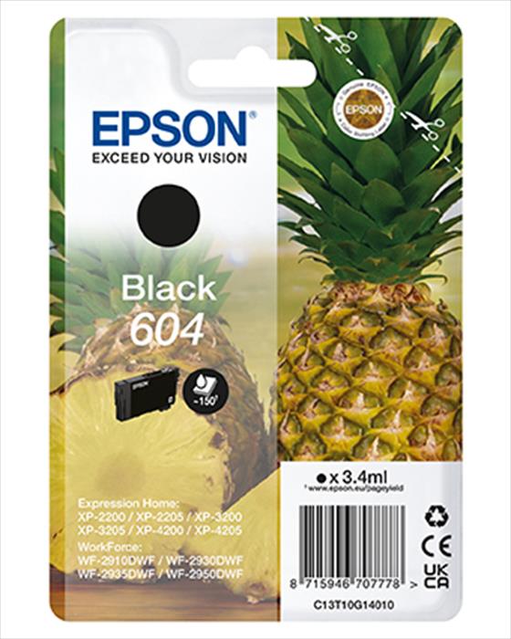 Epson Cartuccia Ink Serie Ananas Nero 604 Std-nero