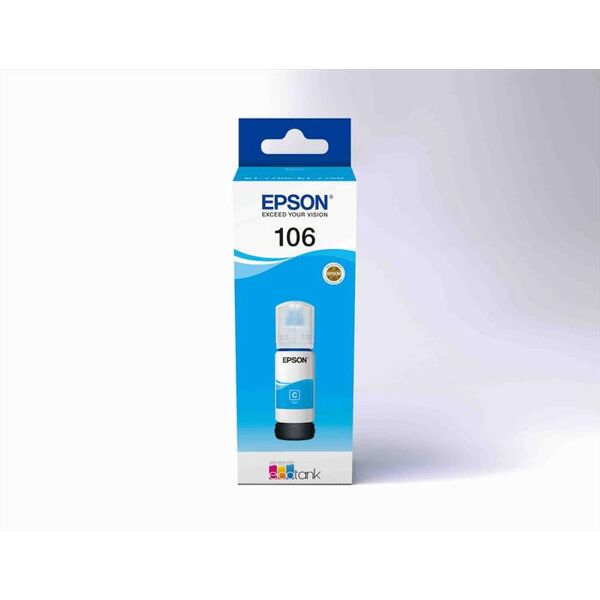 epson 106 flacone di inchiostro ecotank t00r2 ciano-ciano