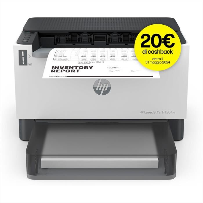 hp stampante laserjet tank 1504w-bianca