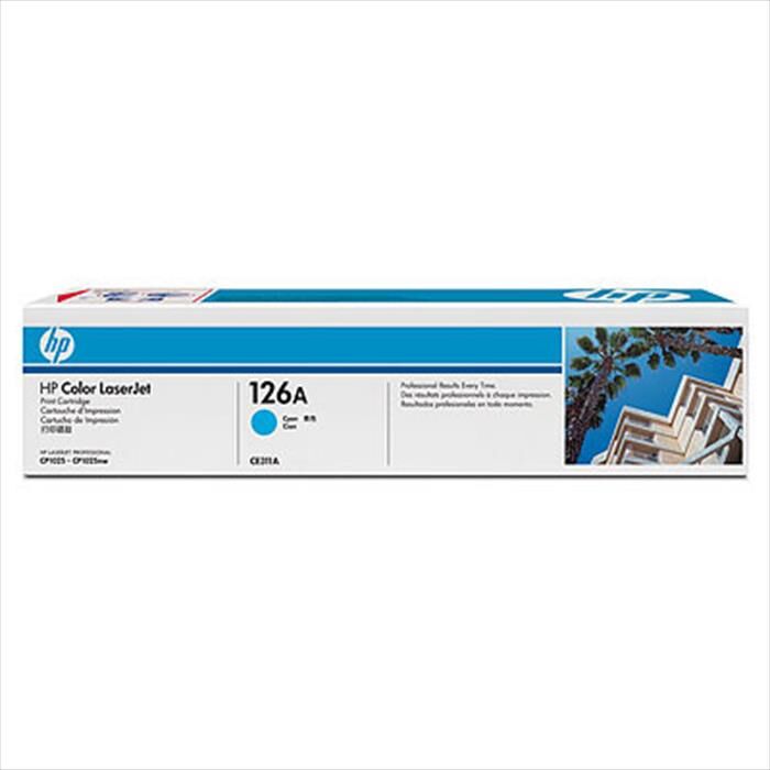 HP Cartuccia Di Stampa 126a Laserjet, Ciano-ciano