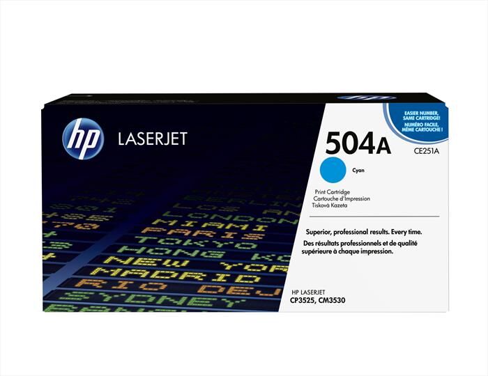 HP 504a Toner Originale-ciano