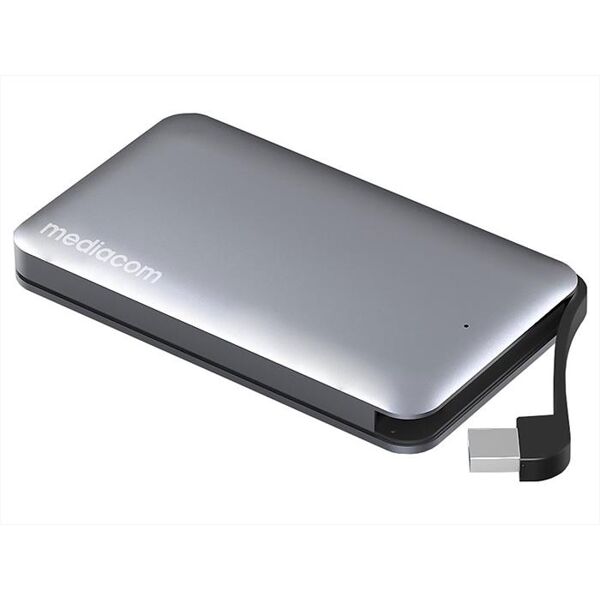 mediacom box esterno hdd 2.5 sata usb 3.0 m-hdsb3as-silver