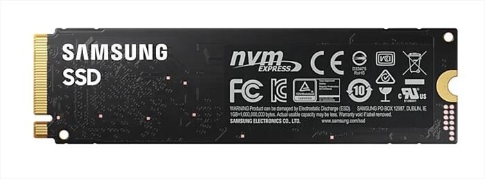 samsung 980 pcie 3.0 nvme 1tb hard disk ssd interno-nero