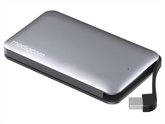 mediacom box esterno hdd 2.5 sata usb 3.0 m-hdsb3as-silver