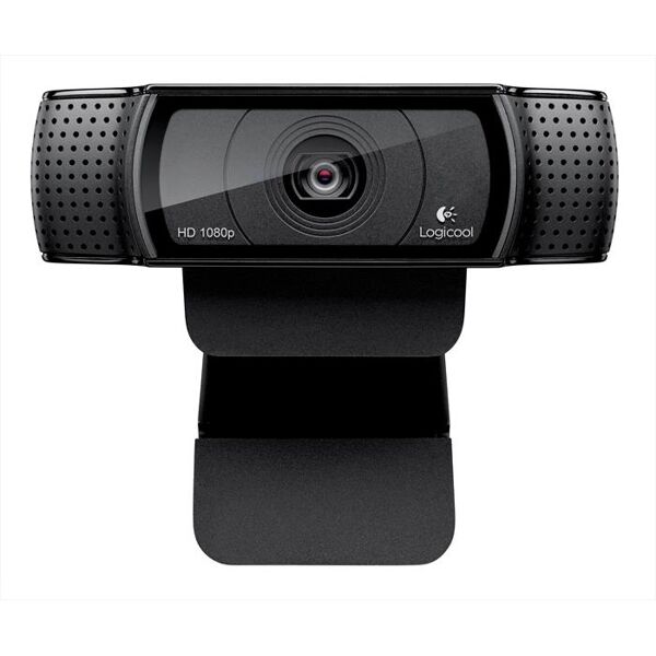 logitech hd pro webcam c920 renoir-nero