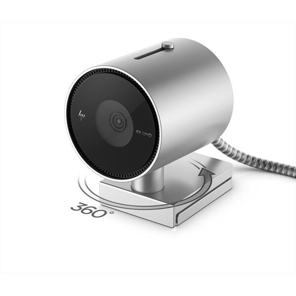 hp webcam 950 4k pro-silver