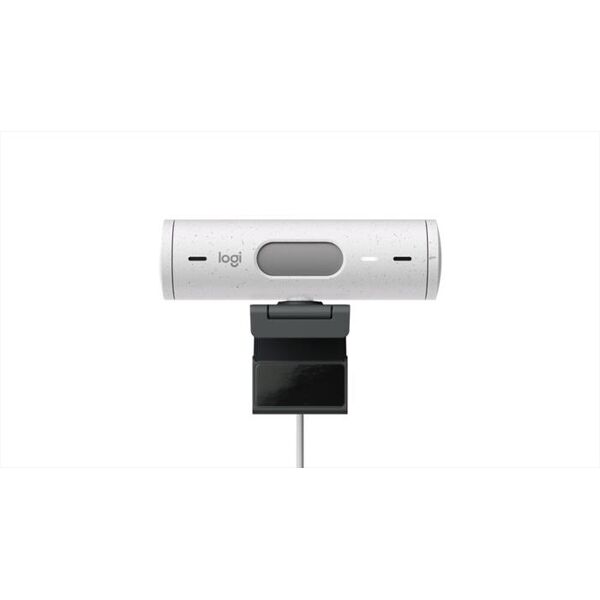 logitech webcam brio 500-off-white