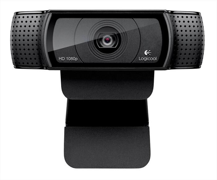 logitech hd pro webcam c920 renoir-nero