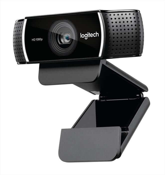 logitech webcam c922 pro steam-nero / grigio