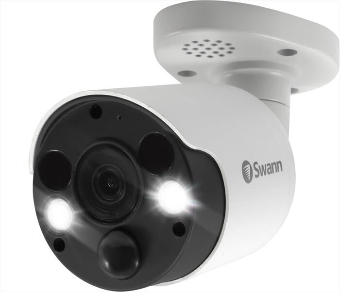 swann bullet camera 4k-white