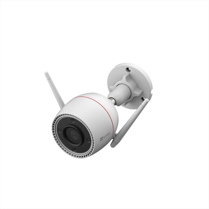 ezviz telecamera smart home wi-fi da esterno h3c 3mp-bianco