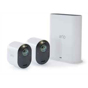 ARLO Ultra V2 2 Cam 4k + Hub-white