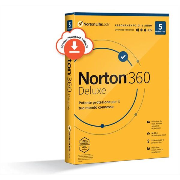 symantec 360 deluxe 2021 antivirus 5 dispositivi