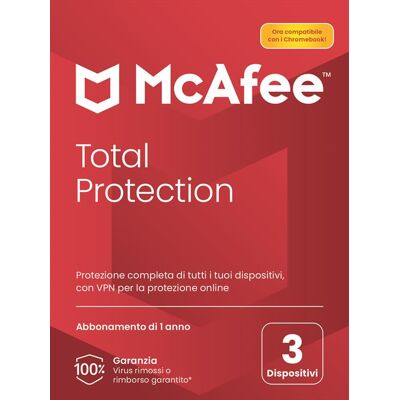 McAfee Total Protection 3 Dispositivi McAfee Total Protection 3 Dispositivi
