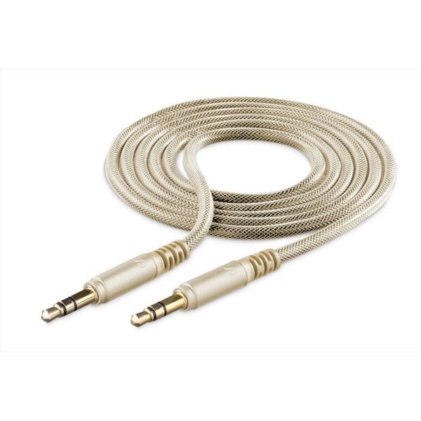 cellular line laauxmusich cavo aux-aux music cable-iphone/ipad-oro