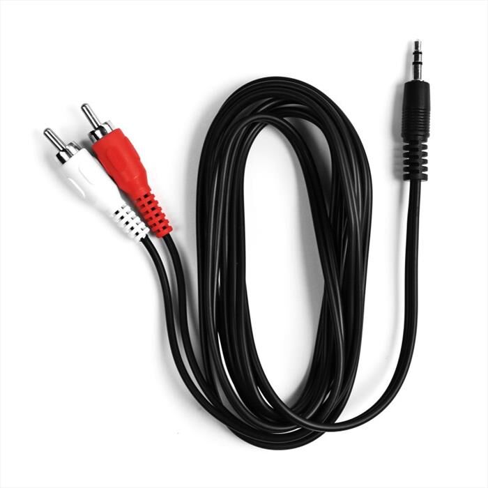 ekon cavo audio jack 3,5 mm-nero