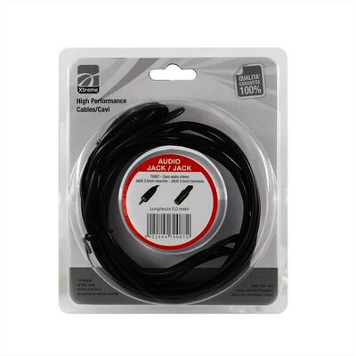 Xtreme Cavo Audio Jack 3.5 Stereo-nero Xtreme Cavo Audio Jack 3.5 Stereo-nero