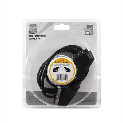 Xtreme Cavo Audio-video Scart-nero Xtreme Cavo Audio-video Scart-nero