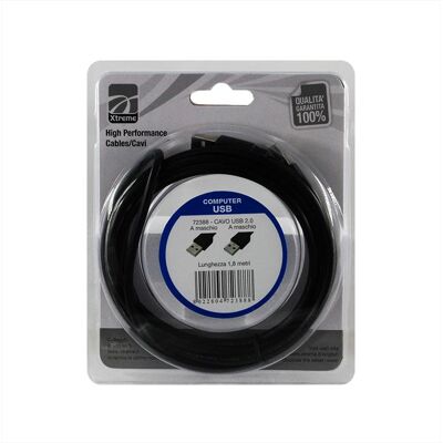 Xtreme Cavo Usb 2.0-nero Xtreme Cavo Usb 2.0-nero