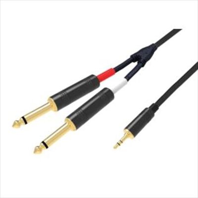 Cavo audio Ridem - 1,5m - Connettori in oro, Flessibile Cavo audio Ridem - 1,5m - Connettori in oro, Flessibile