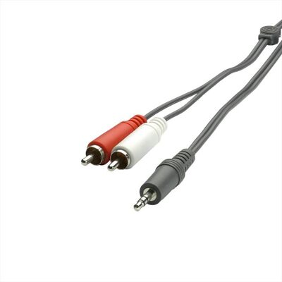 SBS Cavo Audio 3,5 Mm A 2 Rca Maschio-nero SBS Cavo Audio 3,5 Mm A 2 Rca Maschio-nero