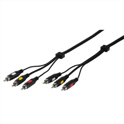 Vivanco Cavo Rca Video M-m 2m B-nero Vivanco Cavo Rca Video M-m 2m B-nero