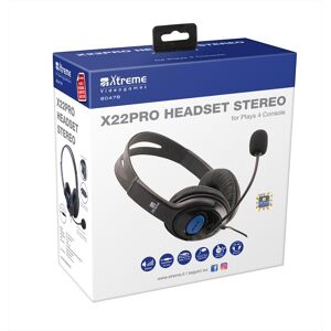 Xtreme 90478 X22pro Headphone 2.0-nero