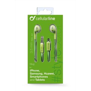 Cellular Line Slugsmartg Auricolari Con Filo-verde