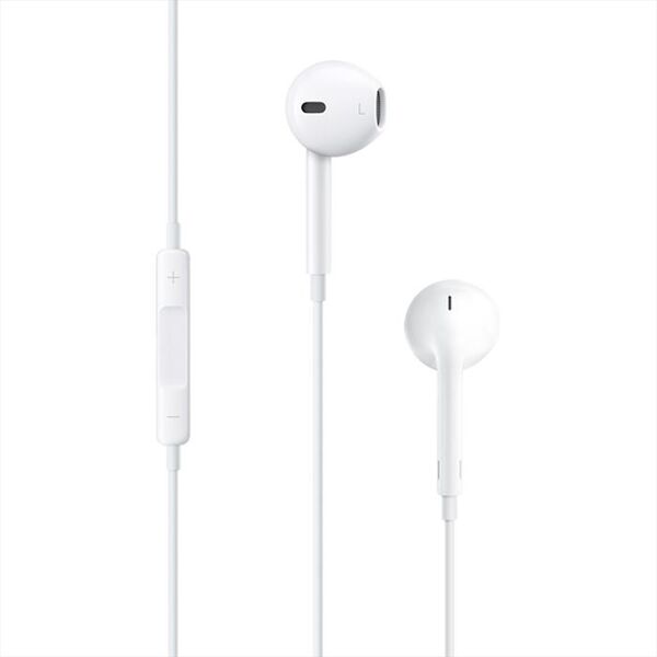 apple auricolari earpods con jack cuffie (3,5 mm)-bianco