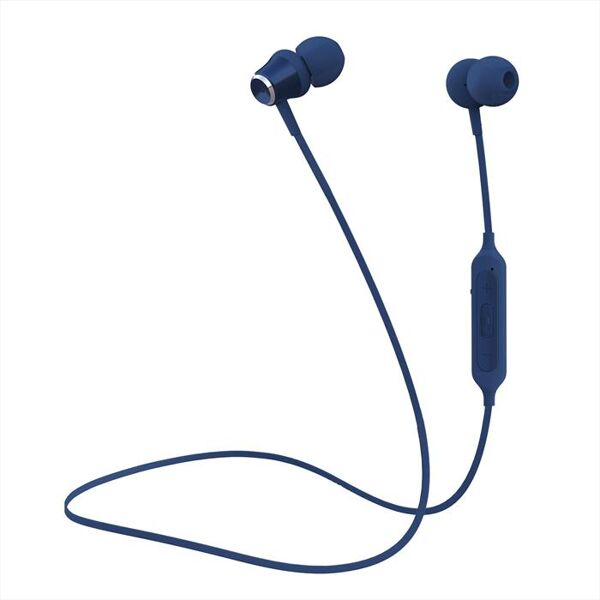 celly bhstereo2bl bluetooth stereo 2 in-ear-blu/plastica