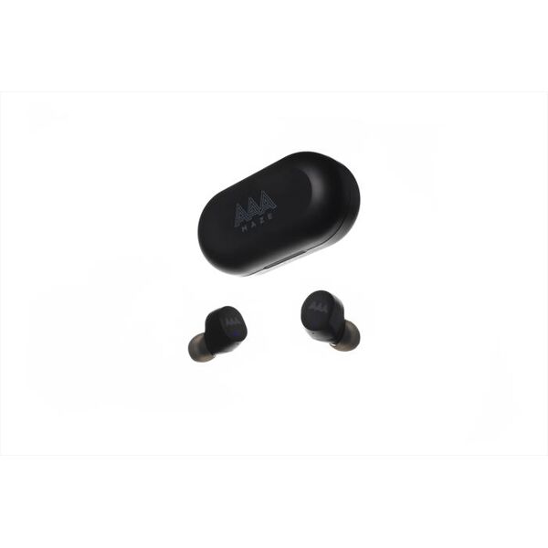 aaamaze auricolare bluetooth mid tws in-ear-nero