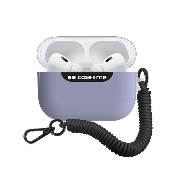 caseme cover cmappro2casel per airpods pro/pro2-lavanda