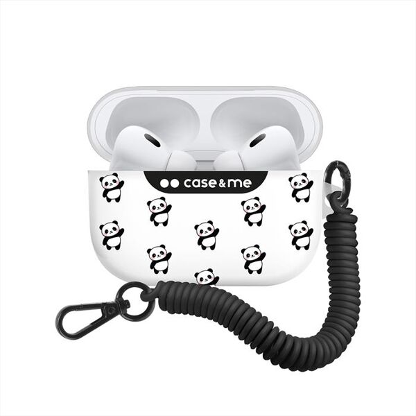 caseme cover cmappro2casepan per airpods pro/pro2-panda