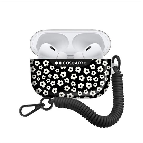 caseme cover cmapro2casesf per airpods pro/pro2-small flowers