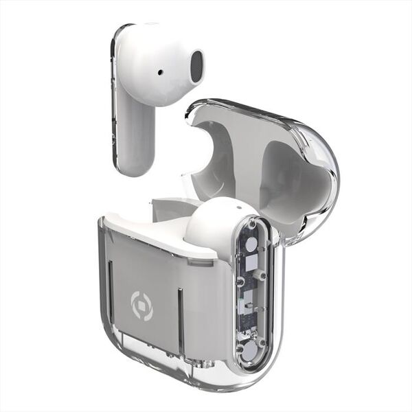 celly sheerbk auricolari true wireless-bianco