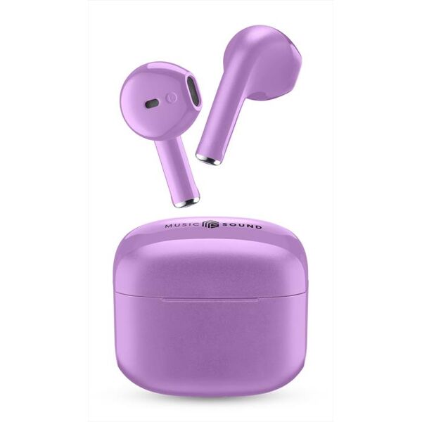 music sound auricolare bluetooth tws swag ms-violetto