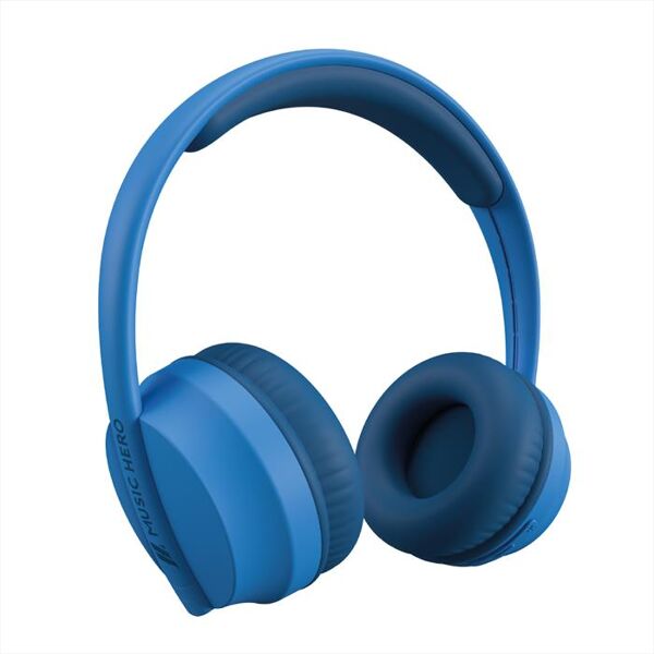 music hero cuffie wireless mhheadflickbtb-blu