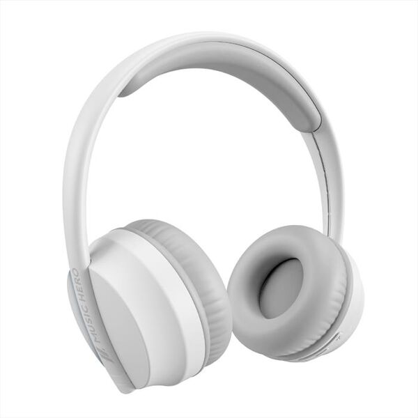 music hero cuffie wireless mhheadflickbtw-bianco