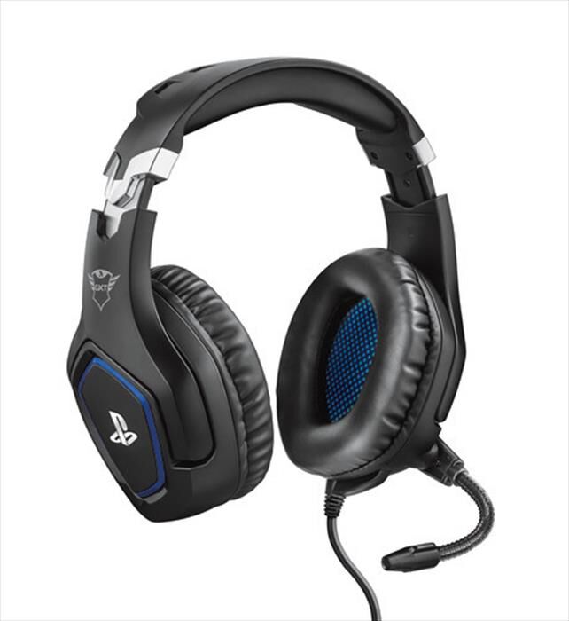 trust gxt 488 forze ps4 headset black-black/blue