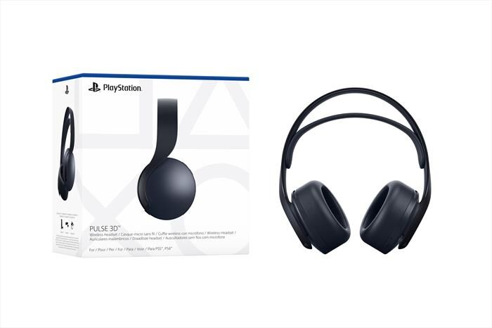 sony ps5 cuffie wireless pulse 3d-midnight black