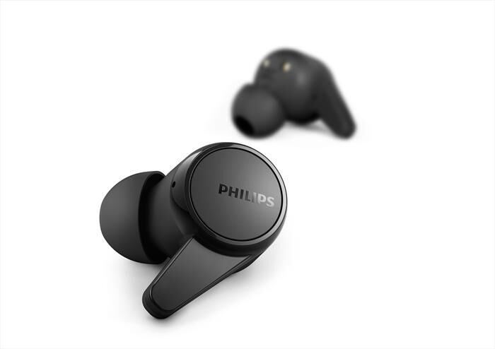 philips cuffie true wireless tat1207bk-nero