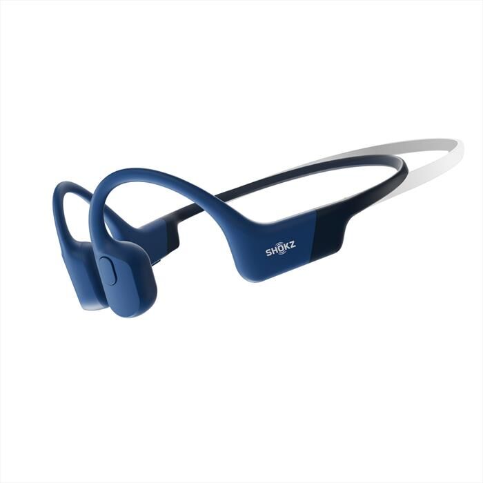 shokz auricolari a conduzione ossea openrun mini-blu