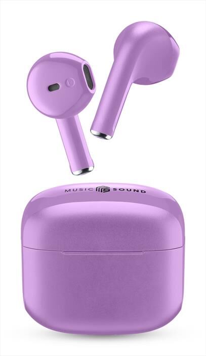 music sound auricolare bluetooth tws swag ms-violetto