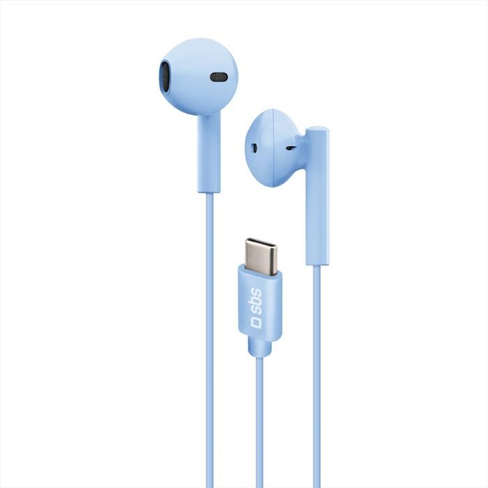 sbs auricolare con filo teeartycapb-azzurro