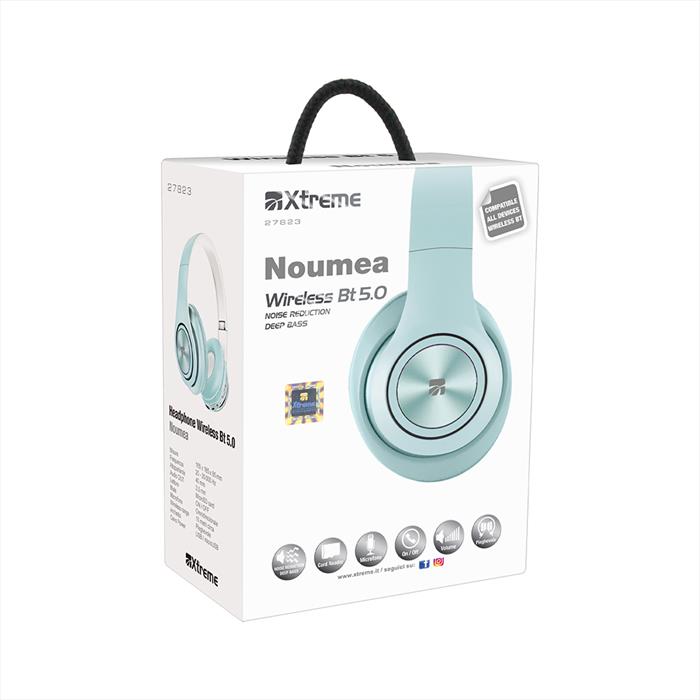 Xtreme Headphone Noumea Wireless Bt 5.0-blu