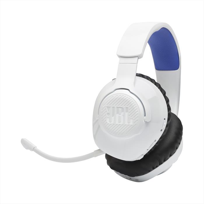 JBL Cuffie Gaming Quantum 360p-bianco