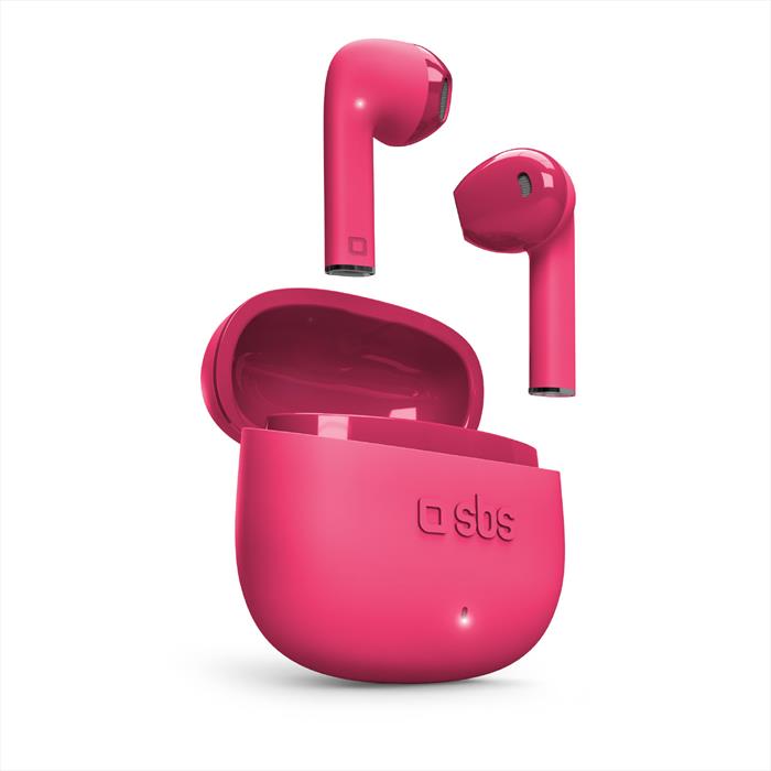 SBS Auricolare Bluetooth Teeartwscolp-rosa