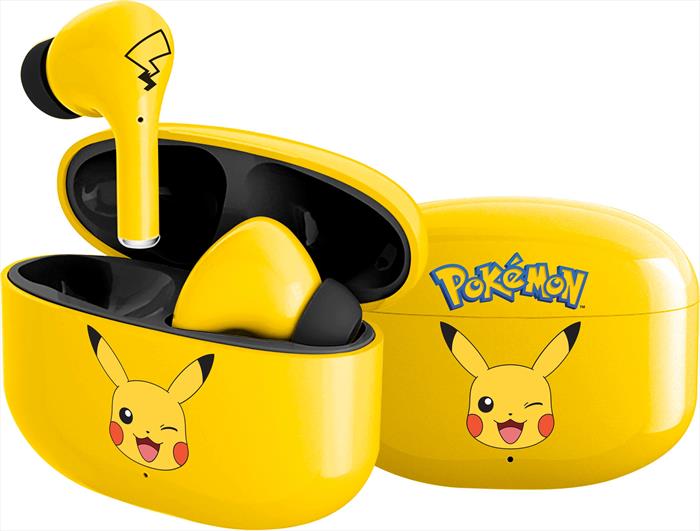 OTL Auricolari Bluetooth Pikachu Yellow Core Tws-giallo