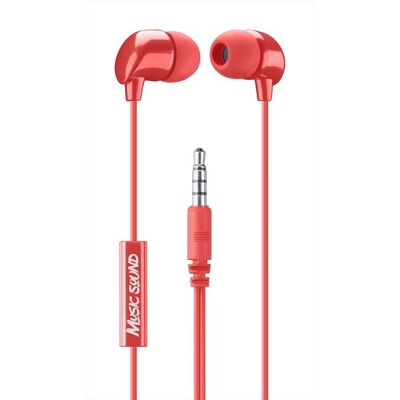 Cellular Line - B09MZFPPBM - Rosso - 1,2 m - In-Ear Headset Cellular Line - B09MZFPPBM - Rosso - 1,2 m - In-Ear Headset