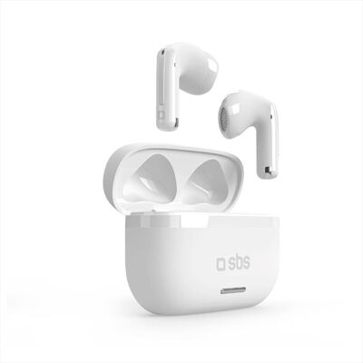 SBS Auricolari Semi In Ear, Anc, Controlli Touch-bianco SBS Auricolari Semi In Ear, Anc, Controlli Touch-bianco